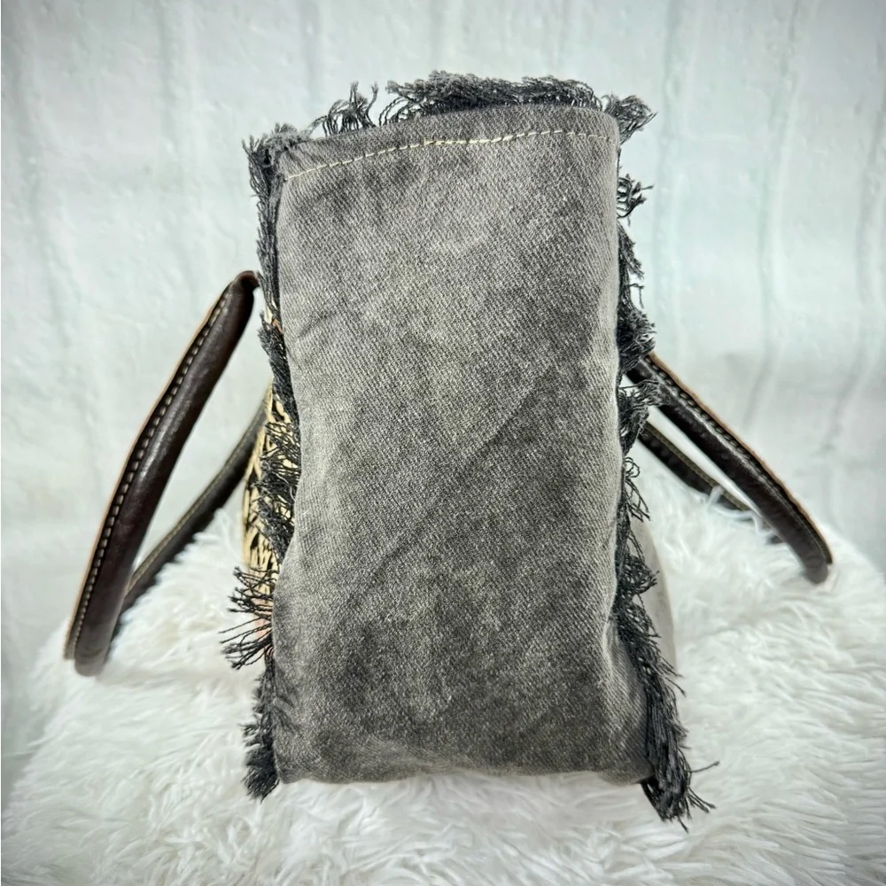 SOLDMyra Bag Artemis Canvas & Hairon Bag S-5204 - Picture 8 of 14